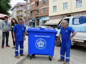 Süleymanpaşa Belediyesi’nden 100 Yeni Geri Dönüşüm Konteynırı