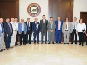 Ünye Ticaret Ve Sanayi Odası Heyetinden GSO’ya Ziyaret
