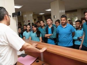 Lise Öğrencileri Şehitkamil Belediyesi’nde Ders İşledi