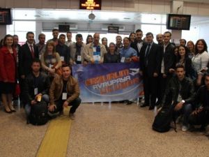 Erzurum Avrupa’ya Uçuyor 2 Projesinin İlk Grubu Yola Çıktı