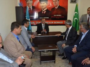 Zeynel Balkız Ziyaretlerini Sürdürüyor