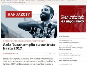 Arda Turan’ın Sözleşmesi Uzatıldı