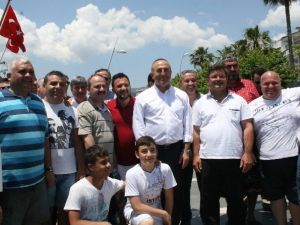 Dışişleri Bakanı Çavuşoğlu’nun Marmaris Ziyareti