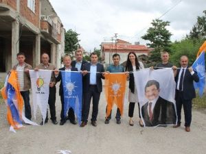 Karaaslan’a Bafra’da Sevgi Seli