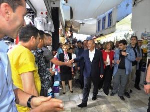 Dışişleri Bakanı Mevlüt Çavuşoğlu Bodrum’da