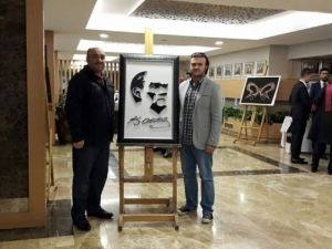 Odabaşoğlu; İkinci Sergisini Atatürk Üniversitesi Fuaye Alanında Açtı