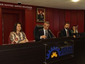 Gebze Belediyesi Haziran Meclisi Toplanıyor