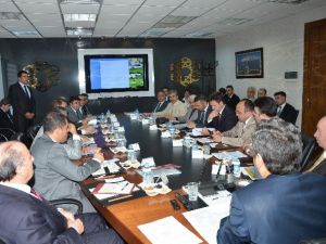 Aylık Takip Ve Koordinasyon Toplantısı Vali Düzgün Başkanlığında Gerçekleştirildi