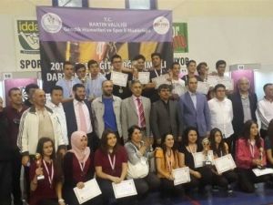 Bartın’da Dart Müsabakaları Sona Erdi
