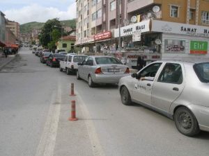 Yozgat’ta Trafik Yoğunluğu Sürücüleri Çileden Çıkartıyor