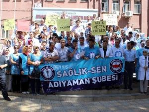Sağlık-sen’den Protesto