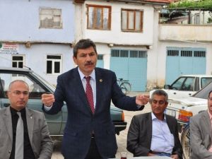 AK Parti Milletvekili Adayı Halil Ürün Köy Ziyaretlerini Sürdürüyor
