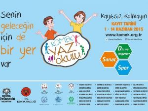 Komek Yaz Okulu’na Kayıtlar Başladı