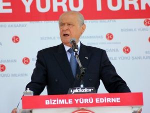 Mhp Lideri Bahçeli Edirne’de