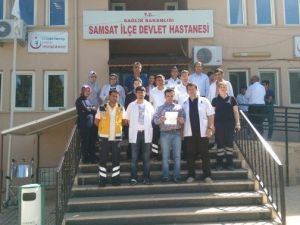 Samsat Devlet Hastanesi Çalışanlarından Kınama