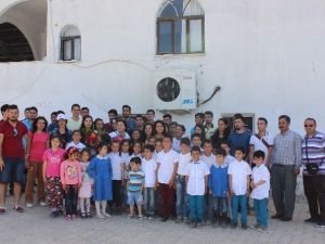 AÜ Manavgat MYO Öğrencilerinden Köy Okullarına Yardım