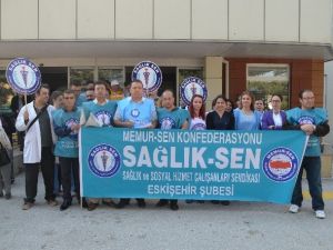 Sağlık Sen De Şiddete Tepki Gösterdi