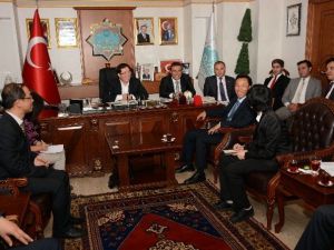 Çin Büyükelçiden Başkan Yazgı’ya Ziyaret