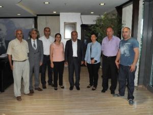 Varto-der’in Yeni Yönetiminden Başkan Arslan’a Ziyaret