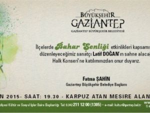 “İlçelerde Bahar Şenliği” Başlıyor
