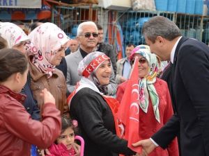 Emin Çınar, Devrekani’de Miting Düzenledi