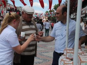 Edirne Belediyesi’nden Kandil Simidi İkramı