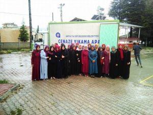 Korkuteli’nde Öğrencilere Uygulamalı Gassallık Dersi