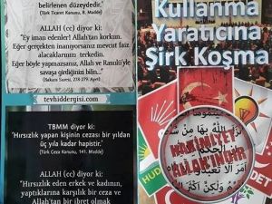 Diyarbakır’da Şaşırtan Broşür