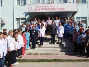 Malkara’da Sağlık Çalışanları İş Bıraktı