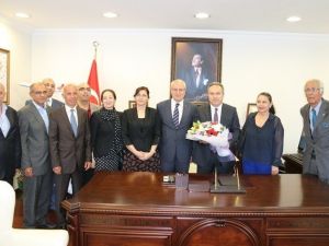 Düzce Dernekler Federasyonundan Valiye Ziyaret