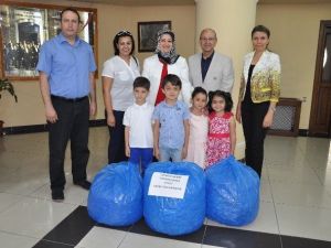 Minik Öğrenciler, Engelliler İçin Kapak Topladı