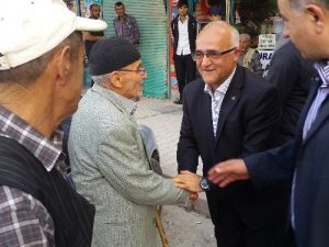 MHP Adayı Gönen, Karatay’da Seçmenle Buluştu
