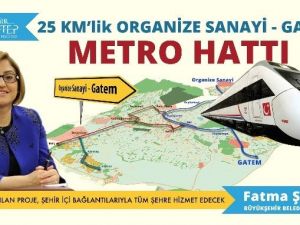 Büyükşehir, Organize-gatem Arasını Metro İle Çözüyor
