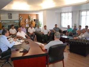 Muhtarlardan Belediye Başkanı Turgut’a Ziyaret