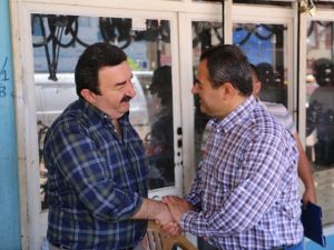 Samani, Seçim Çalışmalarını Kepez’de Sürdürdü