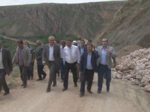 Başkan Çakır Ve Kahtalı, Darende’yi Ziyaret Etti