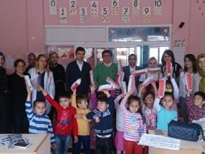 Pınarbaşı’nda Öğrencilere Diş Macunu Ve Diş Fırçası Dağıtıldı