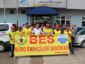 BES Dersim Şubesi’nden ’İkramiye’ Açıklaması