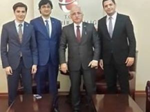 Tügva’dan Vali Tuna’ya Ziyaret