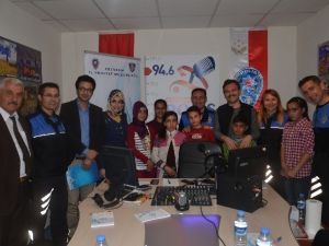 Erzurum Emniyeti’nden “Mavi Kartaneleri Yarışıyor” Etkinliği..