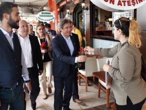Başkan Demircan, Ataşehir’de Esnaf Ziyaretinde