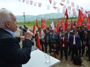 Doğu Perinçek Yüksekova’da