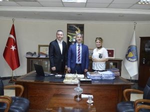 Behlül Murat Maral, Turgutlu Belediye Başkanı İle Görüştü