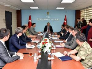 Gümüşhane’de Seçim Güvenliği Toplantısı Yapıldı