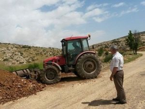 Taşlıbel Mevkiindeki Viraj Dolduruluyor