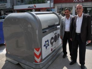 İnegöl Mahallelerine Çöp Konteynırı
