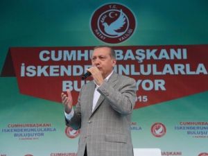 Cumhurbaşkanı Erdoğan İskenderun’da