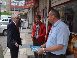 SP-bbp Milli İttifak Adaylarından Cami Kebir Esnafına Ziyaret