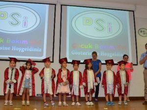 DSİ Gündüz Çocuk Bakımevi’nin Öğrencileri Diplomalarını Aldılar