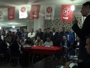 MHP Iğdır Milletvekili Sinan Ogan MHP Kars Milletvekili Adayı Gökçek’e Destek İçin Kars’ta